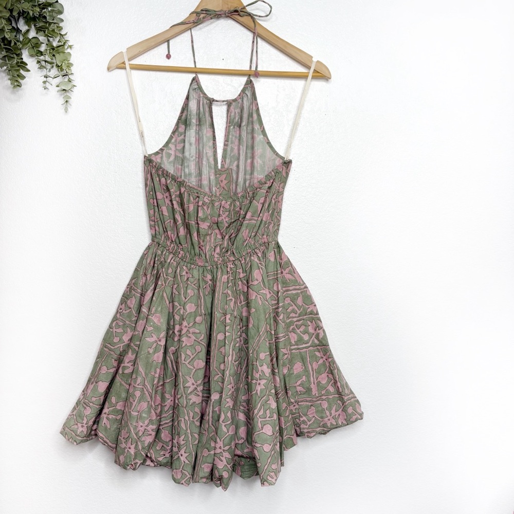 NWT Cleobella Flora Block Print Mini Dress - Picture 5 of 7